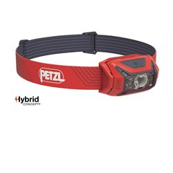 actik lampada frontale potente di facile utilizzo con illuminazione rossa 450 lumen 020970634